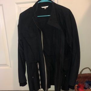 Cabi soft linen drawstring cinch jacket